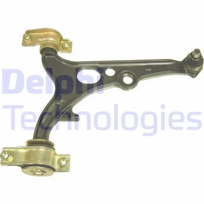 Image of 46456050, 46462627, 60564478, 60811770, 7780444 Suspension Arm DELPHI TC895 with ball joint Trailing Cast Steel FIAT: BRAVO 1, Coupe, Marea Saloon