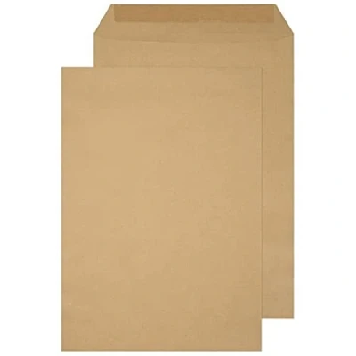 Image of Q Connect C5 Envelopes Pocket Gummed 70gsm Manilla (Pack of 500)