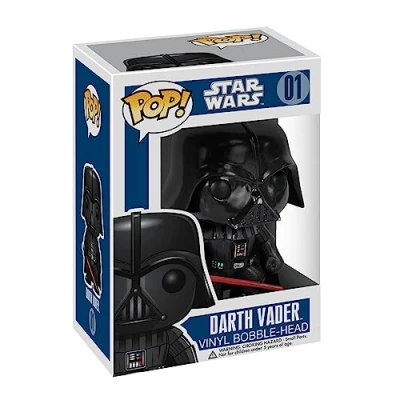 Image of Funko POP! Star Wars : Darth Vader Collectable Vinyl Figure Gift Idea Official Merchandise Toys for Kids &amp; Adults Movies Fans Model Collectors and Display