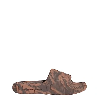Image of adidas Adilette 22 Slides Men&#039;s, Clay Strata/Earth Strata/Core Black, 9.5 UK