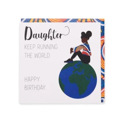 Image of Kindred X Afrotouch Daughter Running The World Birthday Card