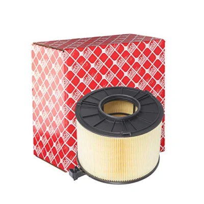 Image of 8W0133843B, 8W0133843E Air Filter FEBI BILSTEIN 102970 125,2mm 169,5mm Insert AUDI: A5 B9 Sportback, Coupe, A4 Avant