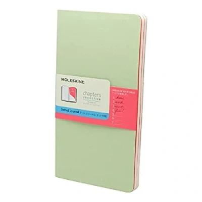 Image of Moleskine Chapters Journal Mist Green Slim Large Dotted