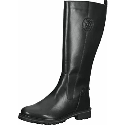 Image of bugatti Women&#039;s 411a4x554000 Western Boot, Black, 7.5 UK