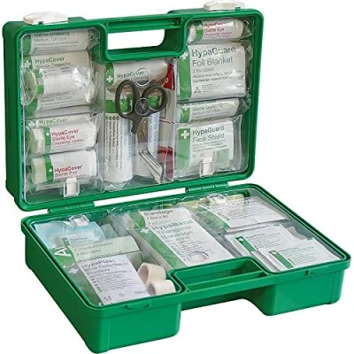 Image of British Standard Compliant Deluxe Catering First Aid Kit (Medium) K3141MD