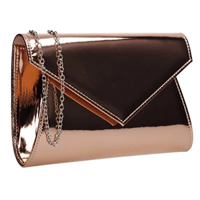 Image of SwankySwans Women&#039;s Lenny Clutch Bag, Champagne