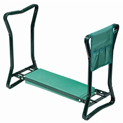 Image of Green Blade Garden Kneeler And Chair With Tool Bag