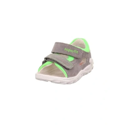 Image of Superfit Boy&#039;s Flow Sandal, Grey Light Green 2010, 6 UK Child