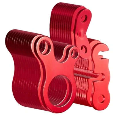 Image of Guy Rope tensioners,guyline cord fix buckles,rope tensioner,tent adjuster,Aluminum Alloy Tensioner,Wind Buckle Tent Adjuster for Hiking Camping Accessory(24 Pcs)