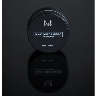 Image of MAC MODANERO Matte Pomade with Strong Hold &amp; Finish a Natural Look, Easy Wash Out, Adds Texture Definition, Non Greasy Formula, for All Hair Types, 80ml