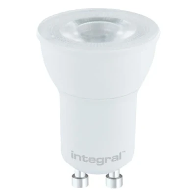 Image of Integral LED 55 08 3.4w GU10 Light Bulb =40w MR11 35mm Sized Spot 2700K