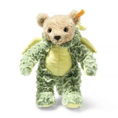 Image of Steiff 113284 Teddy bear dragon 27 green