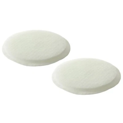 Image of First4spares White Round Post Motor Filter Pads Compatible With Dyson DC07 and DC14 Vacuum Cleaners (Pack of 2)