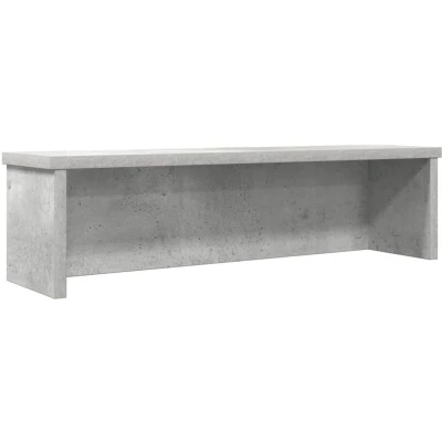Image of vidaXL Kitchen Rack Stackable Concrete Grey 60x15x16 cm Engineered Wood