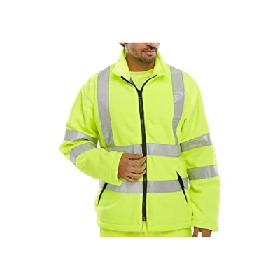 Image of Carnoustie Fleece Jacket Saturn Yellow Large