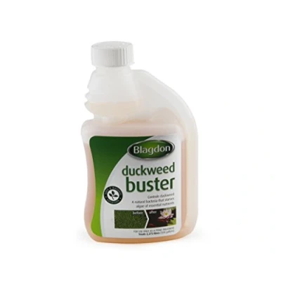 Image of Blagdon Pond Duckweed Buster, Controls Duckweed, Safe and Natural, 250ml, Treats 2,273 Litres of Water