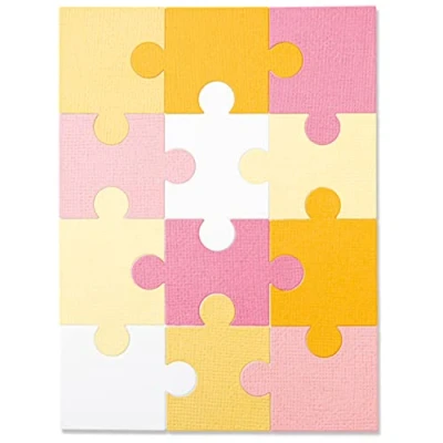 Image of Sizzix Thinlits Die Jigsaw by Olivia Rose 665887 Chapter 2 2022, Multicolor, One Size