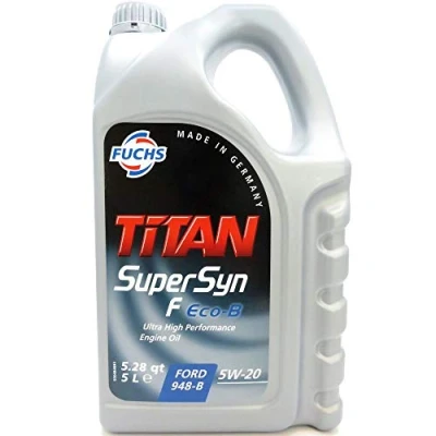Image of Fuchs SuperSyn F Eco B SAE 5W 20 Titanium 5 Litres