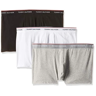 Image of Tommy Hilfiger PREMIUM ESSENTIALS 1U87903842 men&#039;s Boxer shorts in Grey