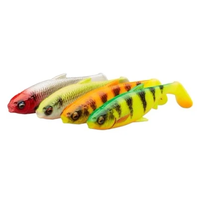 Image of Savage Gear 3D River Roach 10cm (10gr) Dark Water Mix (4 pcs) Shad