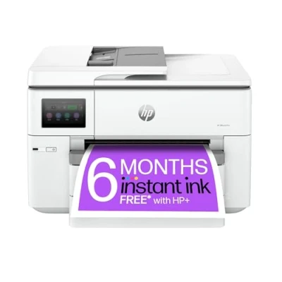 Image of HP OfficeJet Pro 9730e All in One Printer Colour for Small Office Wireless Print, Scan, Copy, ADF Up To A3 2 Tray 3 Months Instant Ink
