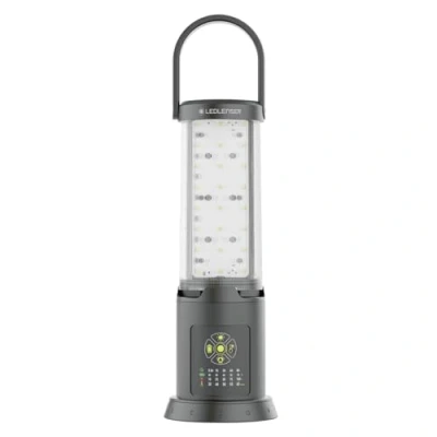 Image of Ledlenser AL10R Work Area Rechargeable Lantern, Super Bright 6300LM Portable &amp; Plug in Light, Mountable, IP67 Outdoor Waterproof, Up to 9.5H Battery, LED Lamp for Workshop Garage Mechanic