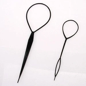Image of 2 Topsy Tail Hair Braid Ponytail Styling Maker Pin Tool