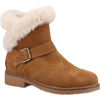 Image of Hush Puppies Women&#039;s Hannah Fashion Boot, Tan, 8 UK