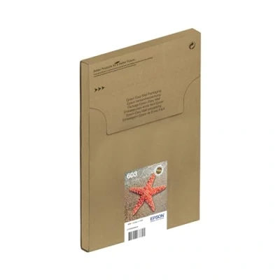Image of Epson 603 Starfish Genuine Multipack, Eco Friendly Packaging, 3 Colours Ink Cartridges