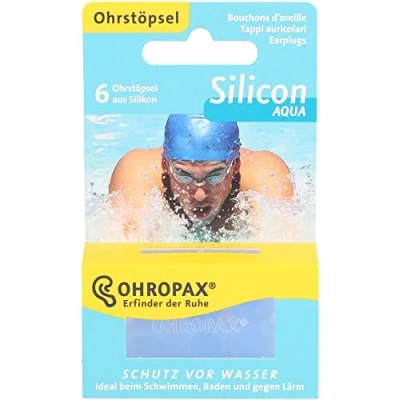 Image of OHROPAX Silicone Aqua Pack of 6