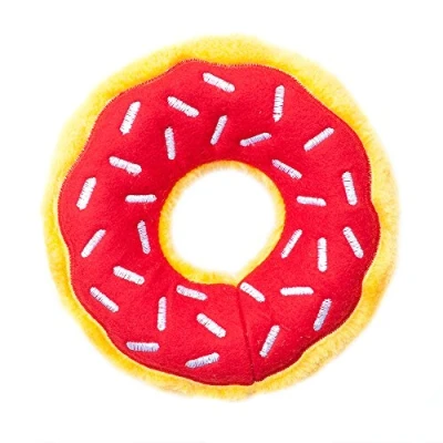 Image of ZippyPaws ZP654 Donutz Cherry Squeak Toy