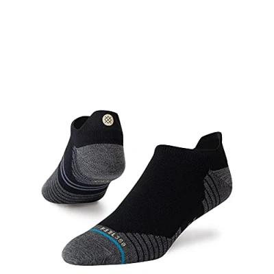 Image of Stance Tab Sock Run Light Feel 360 X Infiknit (Black, Large)