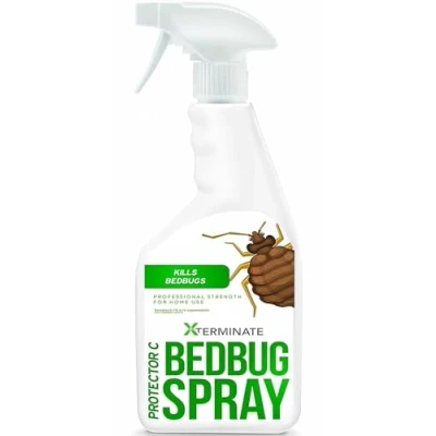 Image of Xterminate Bed Bug Killer Spray 1L, Used By Professionals, For Home Use, Bedrooms, Mattresses, Carpets, Furniture &amp; More Kills Controls Bugs, the Most Effective in UK