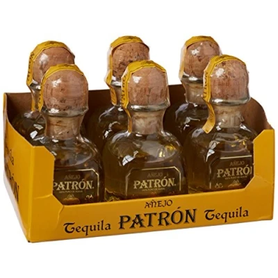 Image of Patron Tequila Aged Miniature Set 5cl (Case of 6)