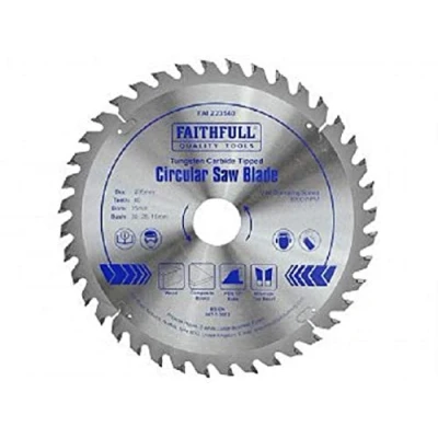 Image of Faithfull FAIZ23540 TCT Circular Saw Blade 235 mm x 35 Bore 40 Teeth