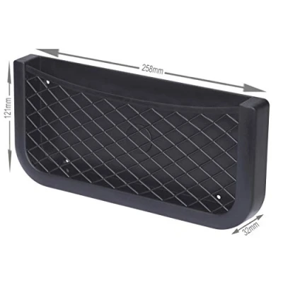 Image of Sunstop Storage net, compartment for gluing or screwing vehicles, boats, campers, caravans, cupboards and interiors, universal use (L = 258 x 121 32 mm)