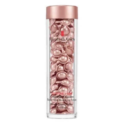 Image of Elizabeth Arden Retinol Ceramide Capsules Line Erasing Night Serum, 90 Piece, Anti Ageing Skincare to Smooth Fine &amp; Wrinkles, Retexturise Skin, for