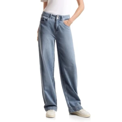 Image of Street One Women&#039;s A378215 Jeans in Casual fit, Rinse Washed, 29W x 30L