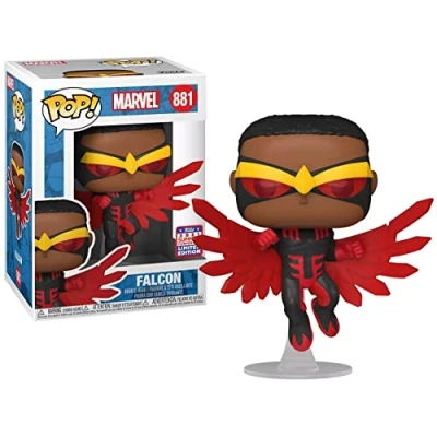 Image of Funko POP! Marvel: Falcon 881 (2021 Summer Convention Virtual Funkon Shared Exclusive)