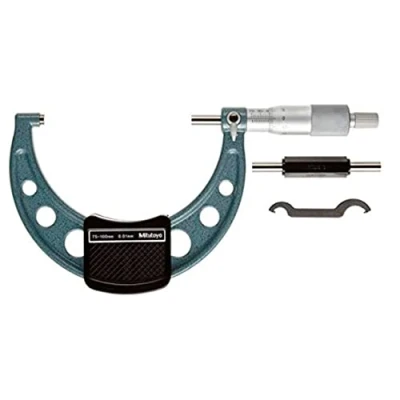 Image of Mitutoyo 103 140 10 Micrometer 75 100mm,Pink