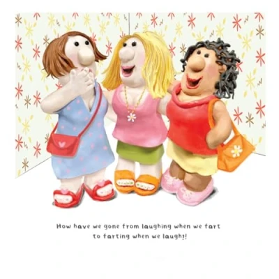 Image of Model Family Birthday Card for Her, How Have We Gone from Laughing When We… Female Card, Funny her