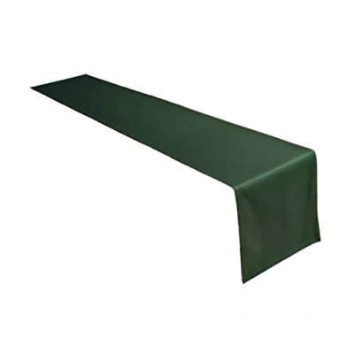 Image of Lemos Home Table Runner, Linen Made from 100% Cotton, Concept Collection, Choice of Colours and Sizes (Table Runner 40 x 200 cm, Olive Green)