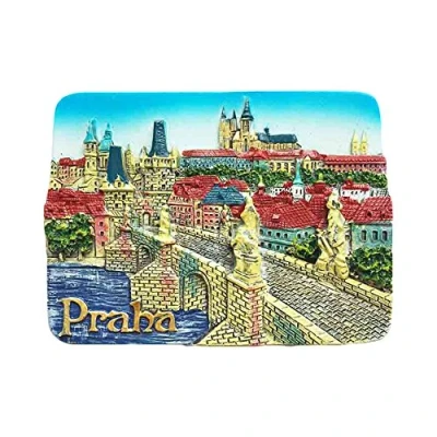 Image of Prague Czech 3D Refrigerator Magnet Travel Sticker Souvenirs,Home &amp; Kitchen Decoration Fridge from China