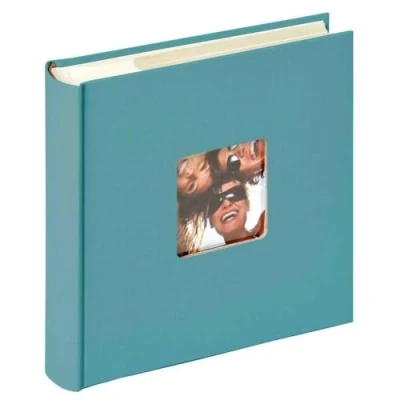 Image of walther Design Photo Album Petrol Green 200 Photos 10 x 15 cm Memo Slip in with Punched Cover, Fun ME 110 K