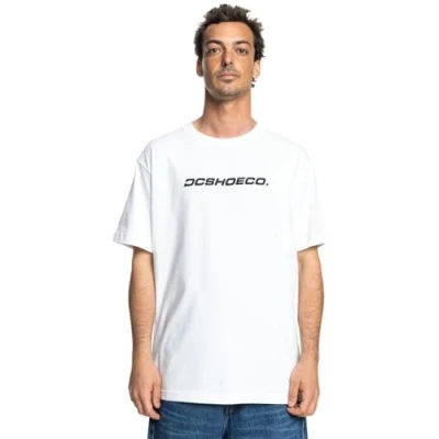 Image of Dcshoes Short Sleeved T Shirt Whereabouts LHSS Young Mens White M