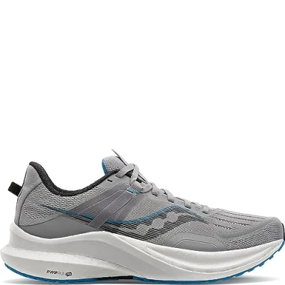 Image of Saucony Men&#039;s Tempus Sneaker, Alloy/Topaz, 10