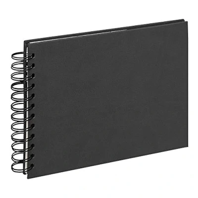 Image of walther Design Photo Album Black 17 x 23 cm Imitation Leather 6SK1723C20B