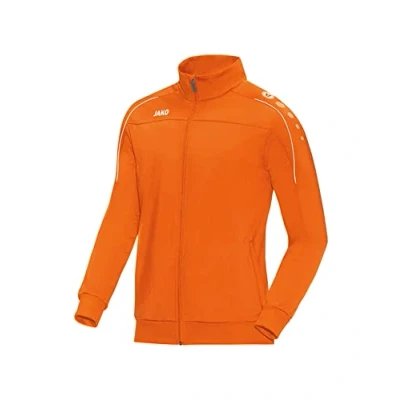 Image of JAKO Men&#039;s Classico Polyester Jacket, Men, 9350, neon orange, S