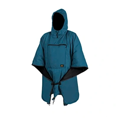 Image of Helikon Tex Swagman Roll Poncho ClimaShield Apex 67g Aqua Blue