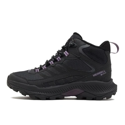 Image of Merrell Speed Strike 2 MID GORE TEX Hiking shoes, Women&#039;s, Size: 4, Black Textile/synthetics